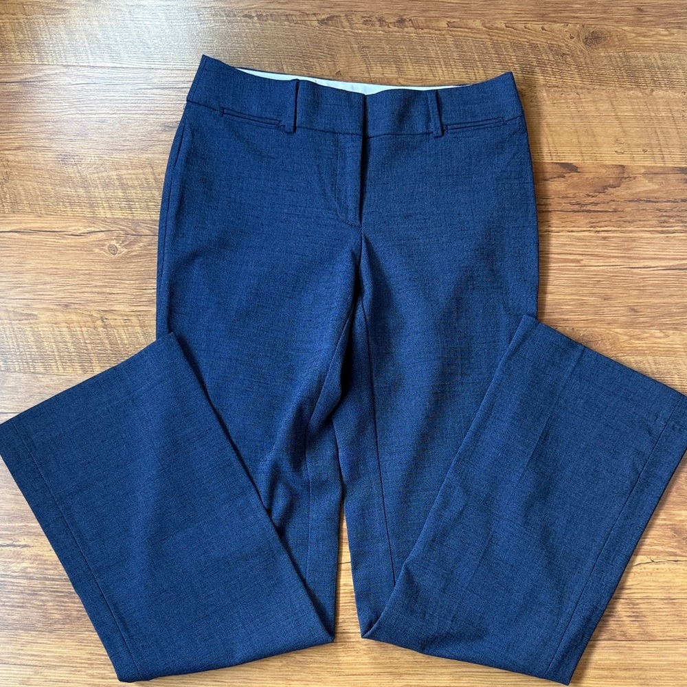 LOFT Blue Julie Trousers - Size 2 Tall NWOT